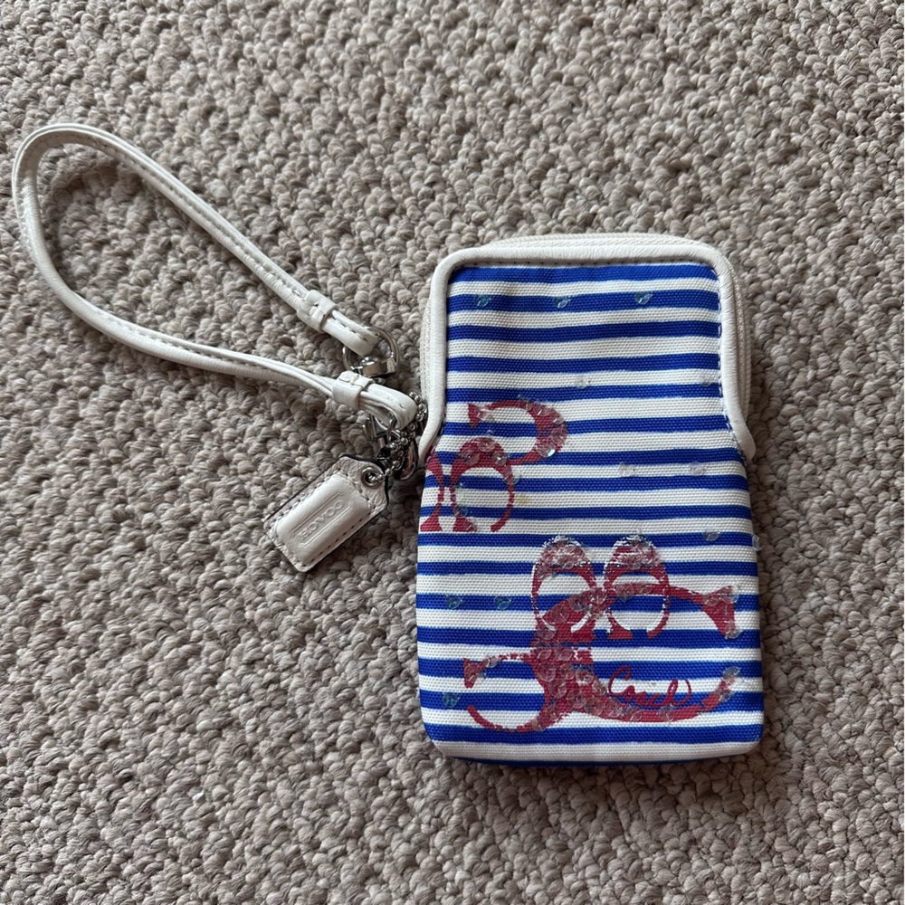 Coach wristlet